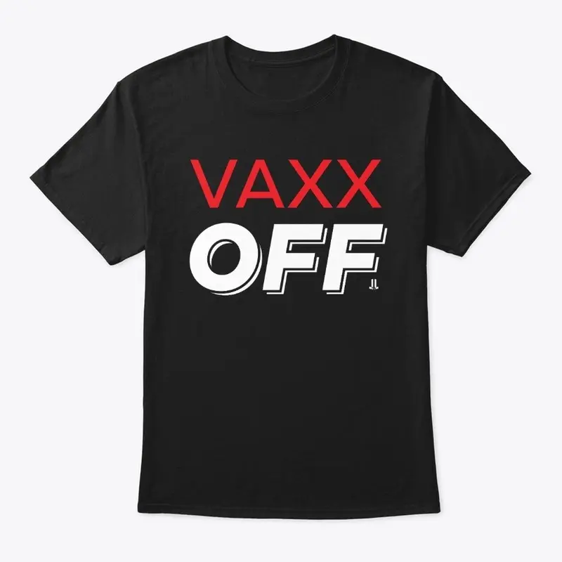 Black Crew 'VAXX OFF' T-Shirt